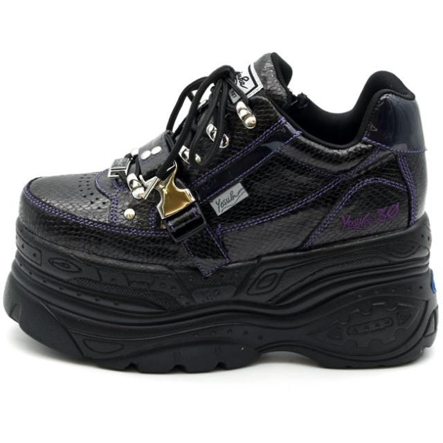 ヨースケ YOSUKE 厚底スニーカー レースアップ ハイソール レディース