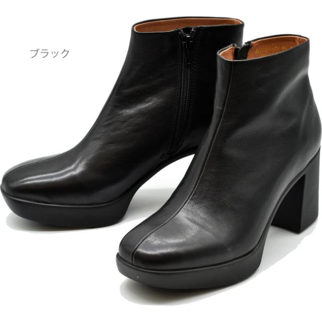 あしながおじさん レースアップブーツ 本革 レザー 編み上げブーツ