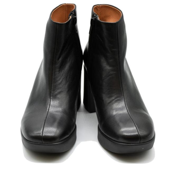 あしながおじさん レースアップブーツ 本革 レザー 編み上げブーツ