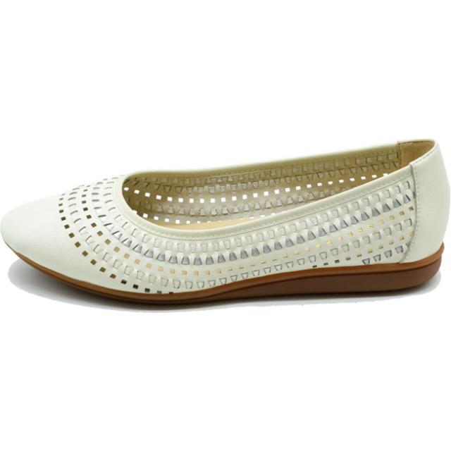 あしながおじさん スリッポン フラットシューズ レディース 全4色 22.5