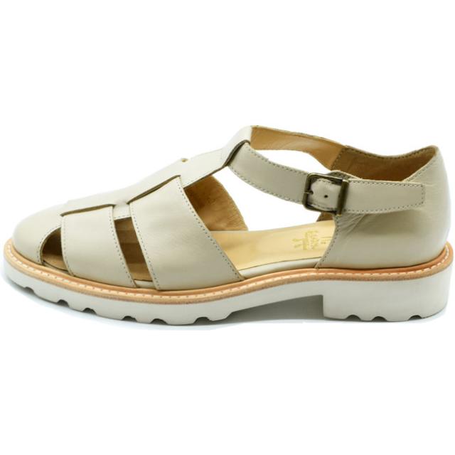 あしながおじさん グルカシューズ ストラップシューズ 本革 レザー