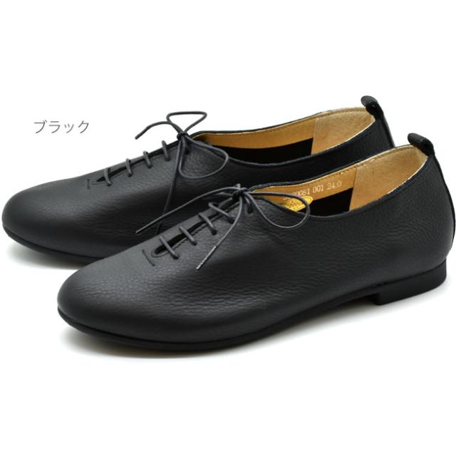 EN あしながおじさん レースアップシューズ 本革 レザー レディース 全 
