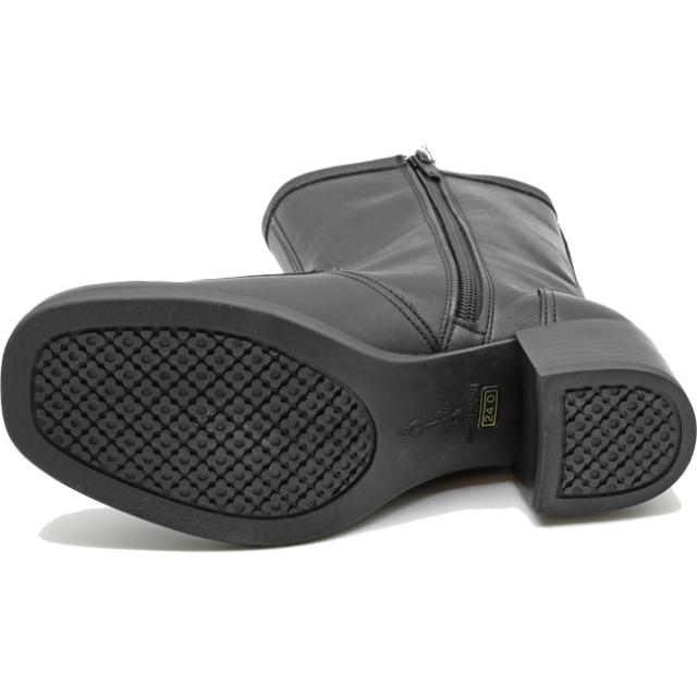 あしながおじさん ショートブーツ 厚底ブーツ 日本製 本革 レザー