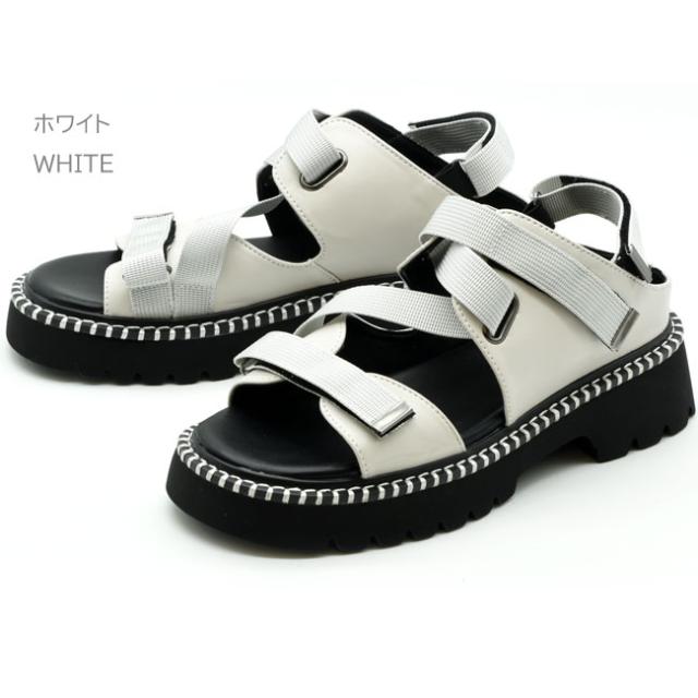 by あしながおじさん スポーツサンダル ストラップサンダル レディース 全3色 S M L LL 黒 白 ピンク 8710567 (予約)は3〜5営業日後の出荷です。の通販は by あしながおじさん スポーツサンダル ストラップサンダル レディース 全3色 S M L LL 黒 白 ピンク 8710567 (予約)は3〜5営業日後の出荷です。の通販は