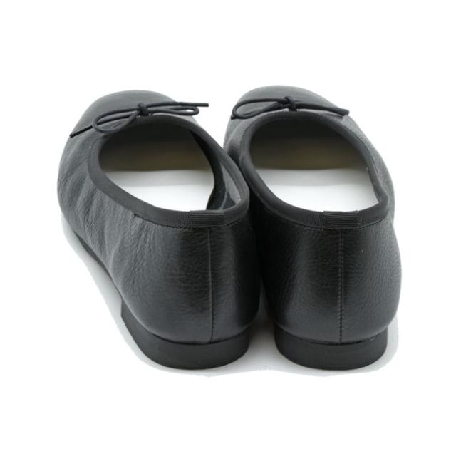 バレエシューズ スクエアトゥ パンプス 本革 レザー Recipe レシピ