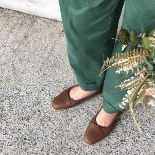 バレエシューズ スクエアトゥ パンプス 本革 レザー Recipe レシピ 日本製 レディース コンフォートシューズ RP-262 (予約)は9月下旬頃〜入荷予定 バレエシューズ スクエアトゥ パンプス 本革 レザー Recipe レシピ