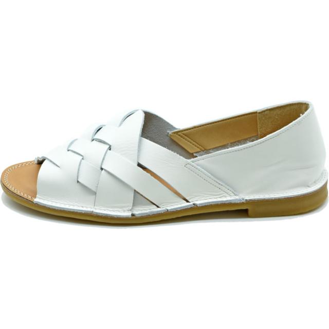 グルカシューズ オープントゥ パンプス スリッポン 本革 レザー Recipe レシピ 日本製 レディース RP-501 (予約)は9月下旬頃〜入荷予定 グルカシューズ オープントゥ パンプス スリッポン 本革 レザー Recipe