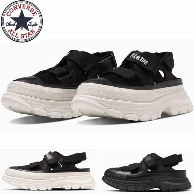 コンバース CONVERSE オールスター ( R ) トレックウエーブ サンダル ALL STAR TREKWAVE 厚底サンダル レディース の通販は 8,316円