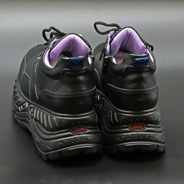 ヨースケ YOSUKE 厚底スニーカー ハイソール レースアップ メンズ 全3