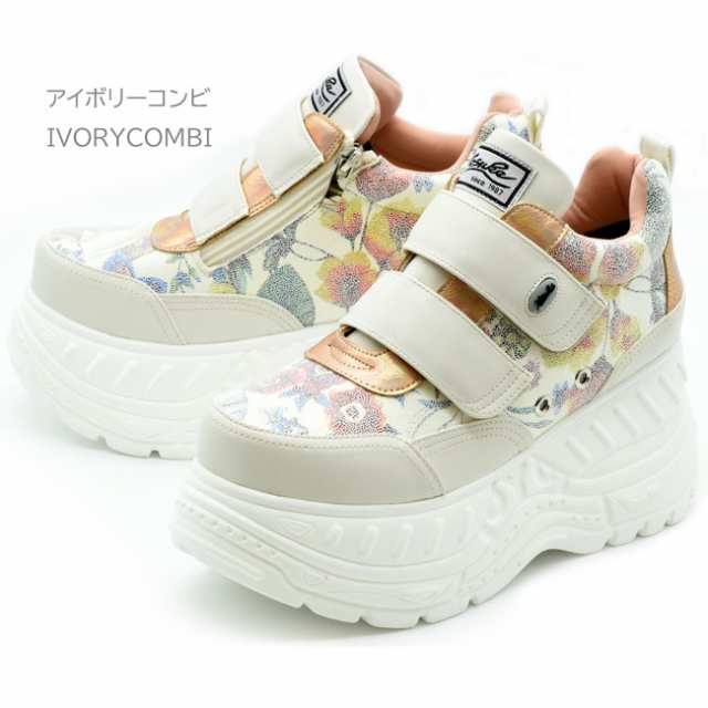 公式コラボアイテム】 ヨースケ YOSUKE 厚底スニーカー ベルクロ