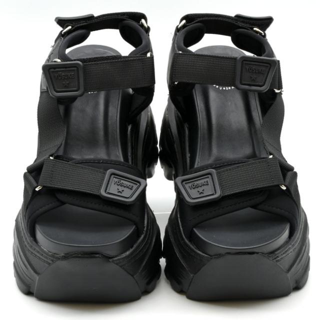 ヨースケ YOSUKE スポーツサンダル 厚底サンダル ストラップサンダル レディース 全4色 S M L LL 黒 白 4460106