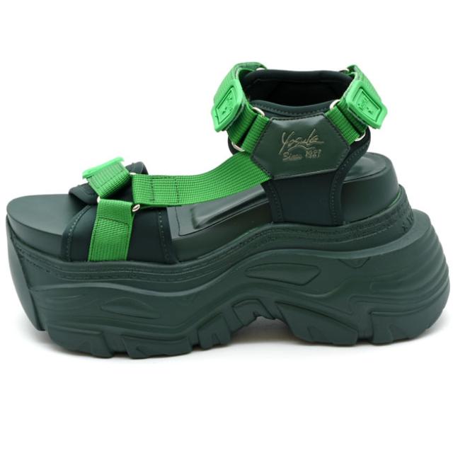 ヨースケ YOSUKE スポーツサンダル 厚底サンダル ストラップサンダル レディース 全4色 S M L LL 黒 白 4460106