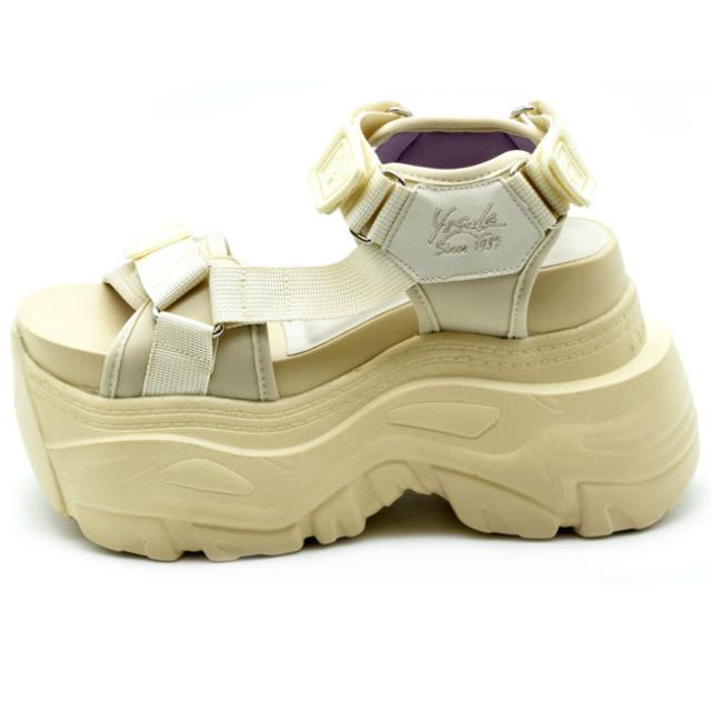 ヨースケ YOSUKE スポーツサンダル 厚底サンダル ストラップサンダル レディース 全4色 S M L LL 黒 白 4460106