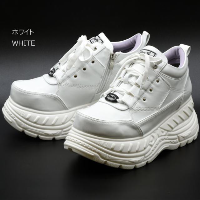 ヨースケ YOSUKE 厚底スニーカー ハイソール レースアップ メンズ 全3