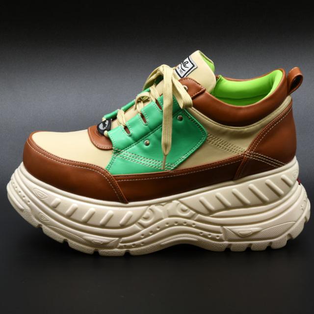 ヨースケ YOSUKE 厚底スニーカー （BL/PU） 直営SHOP限定アイテム]厚底スニーカー （ブラック） -ＹＯＳＵＫＥ Ｕ