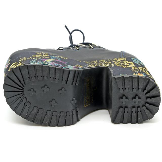 ヨースケ YOSUKE 厚底シューズ レースアップシューズ プラットフォーム 厚底 メンズ 全2色 S-LL ブラック 黒 4468024_6