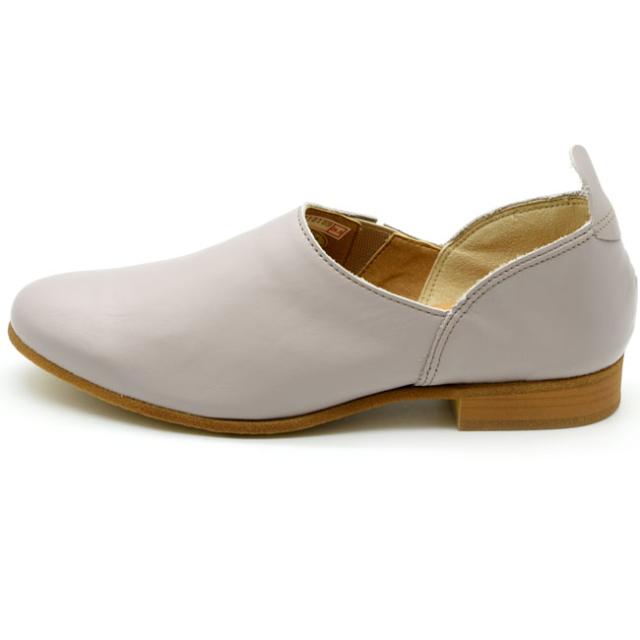 ヨースケ YOSUKE スリッポン パンプス カッターシューズ 本革 レザー 日本製 レディース 全4色 22.5-25.5 黒 白 5510109 ヨースケ YOSUKE スリッポン パンプス カッターシューズ 本革 レザー