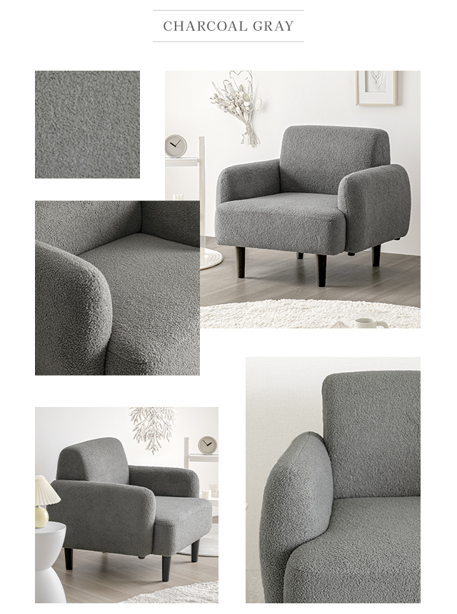 韓国インテリア　1人掛けソファ ソファ 1人掛け 幅93cm ソファー 一人用 一人掛け 1人用ソファ