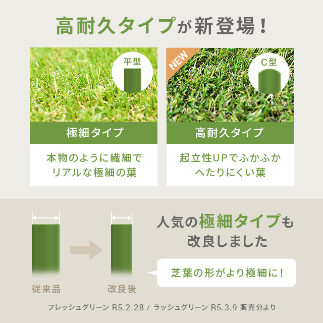 リアル 人工芝 モダンデコ 高密度 静電気抑制タイプ 1m×10m 芝丈20mm U字ピン26本付 送料無料 芝生 ロール ベランダ ガーデニング DIY ピン_3