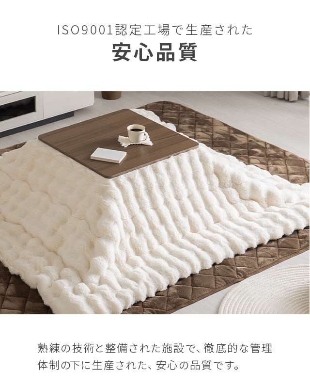 こたつ布団 もこもこ 洗える 205×205 静電気防止 とろとろ こたつ布団 もこもこ 洗える 205×205 静電気防止 とろとろ