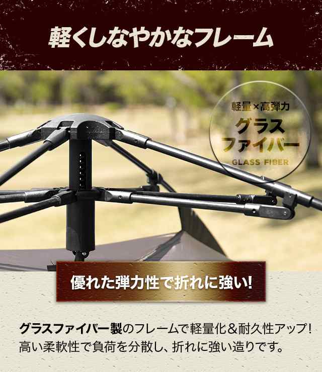 3ヵ月保証】 ワンタッチテント フルクローズ 4人用 3人用 テント