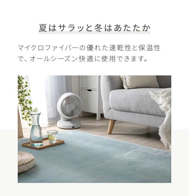 送料無料 ラグ カーペット ラグマット 140×200cm ホットカーペット2 春