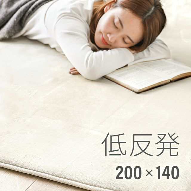 エントリーで最大P10％還元】 ラグ 北欧 低反発 200×140