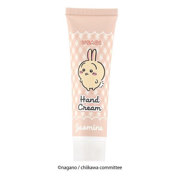 うさぎ ハンドクリーム 保湿クリーム ジャスミンの香り あかぎれ かわいい 携帯 スケーター 