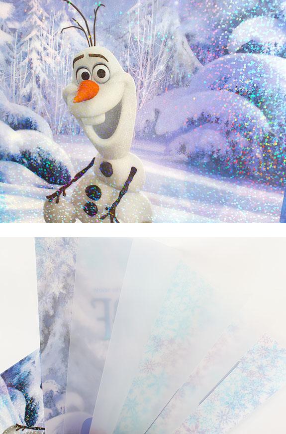 ディズニー アナと雪の女王 クリアファイル A4 5ポケット 5P オラフ の