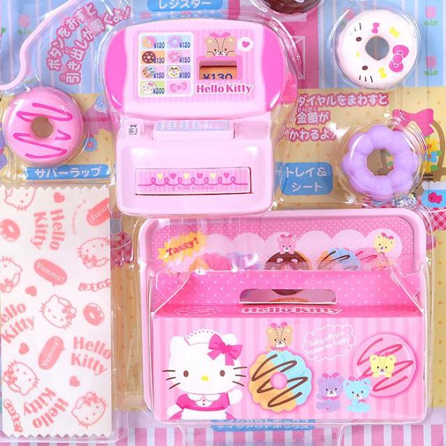 ハローキティ ドーナツショップごっこセット お店 ままごと
