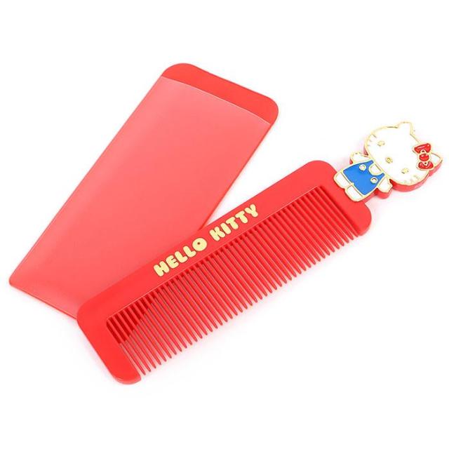 ハローキティ コンパクトコーム 収納ケース付き くし キャラクター の