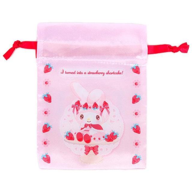 マイメロディ 巾着セット(SWEET LOOKBOOK) 3枚セット 巾着袋