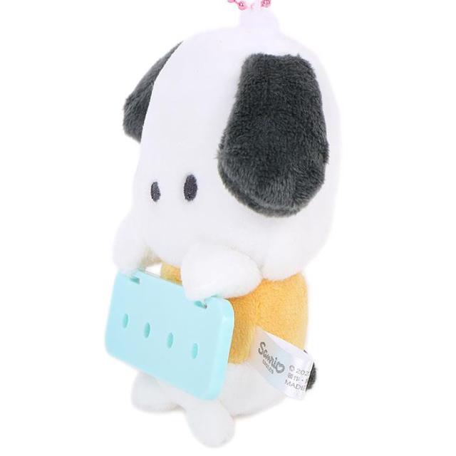 ポチャッコ　サンリオぽてもこシリーズ　ぬいぐるみ　マスコットホルダー　ポシェット ポチャッコ サンリオぽてもこシリーズ ぬいぐるみ マスコット