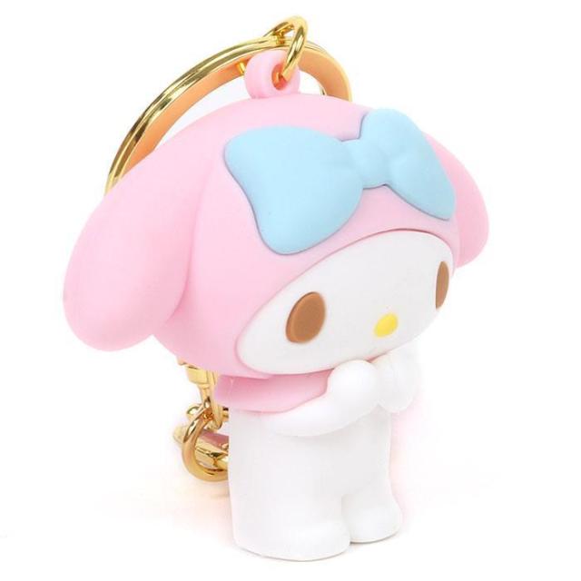 マイメロディ　ヴィンテージ　2012 めがねっこ　マスコット　キーホルダー マイメロディ】フェイス型2WAYキラキラミニショルダー｜オペーク