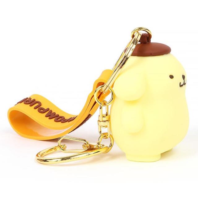 ポムポムプリン　星柄パンツ　マスコット　キーホルダー ポムポムプリン 星柄パンツ マスコット キーホルダー