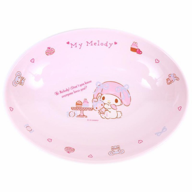 マイメロディ メラミンカレー&パスタ皿 サンリオ sanrio マイメロディ メラミンカレー&パスタ皿 サンリオ sanrio