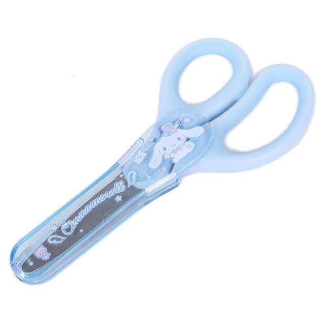 シナモロール キャップ付きはさみ ベタつきにくいフッ素加工 サンリオ