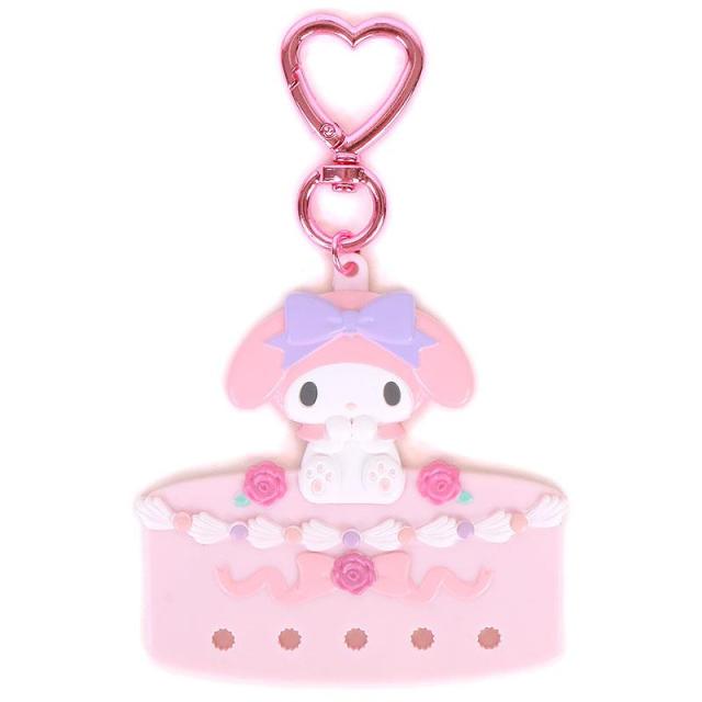 mymelodyハローキティ・マイメロディ・アリス キーホルダーセット sanrio マイメロディ フェイス形キーホルダー サンリオ