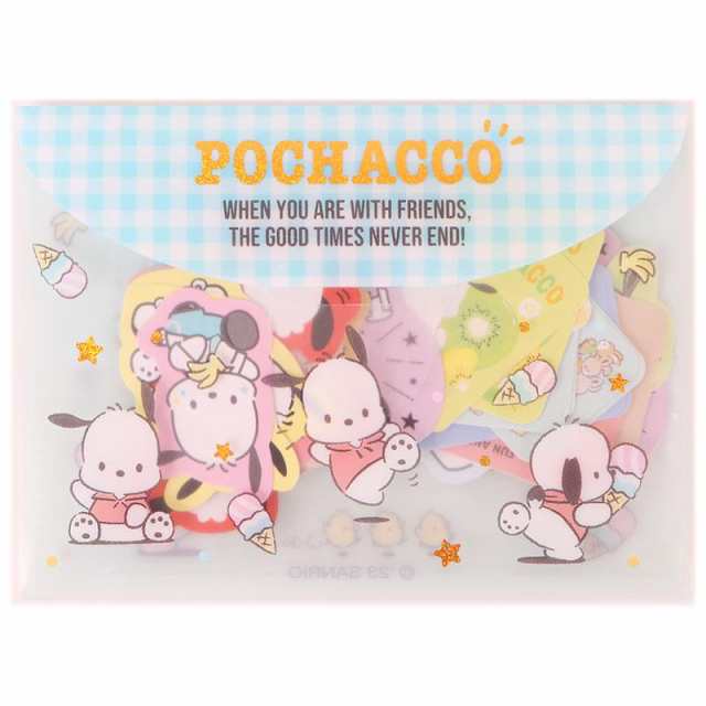 ポチャッコ シール＆ケースセット サンリオ sanrio キャラクター