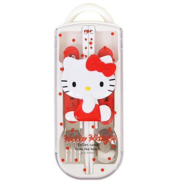 さくらんぼキティランチトリオ、箸&ケース