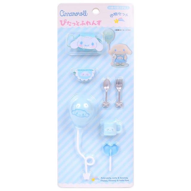 サンリオ　ぴたっとふれんず　ポムポムプリン　シナモン シナモロール 小物セット ぴたっとふれんずミニ サンリオ sanrio