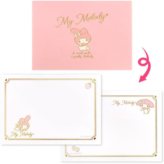 マイメロディ スィートパレード マスコット 音声メッセージカード 2点