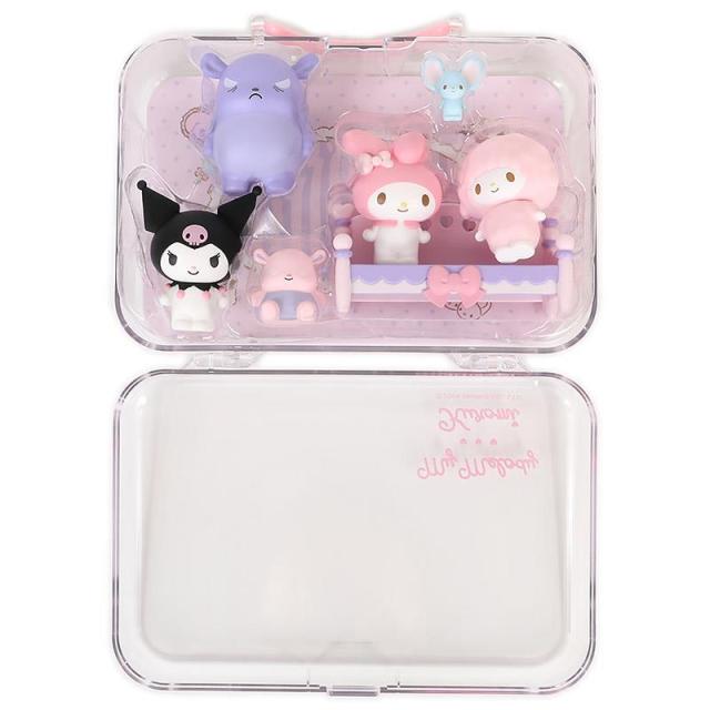 サンリオキャラクターズ ドールセット 6体 ままごと ギフト 収納