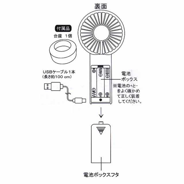 sanrio ハローキティ 2WAYファン ハンディファン 手持ち扇風機 卓上置き 携帯扇風機 ２段階 USB 乾電池 サンリオ sanrio キャラクター