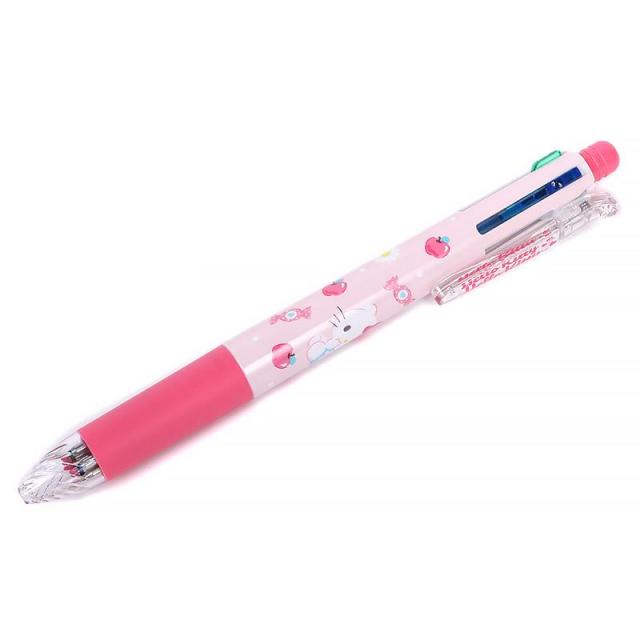 ハローキティ 4色ボールペン＆シャープペンシル 0.5mm サラサマルチ 多