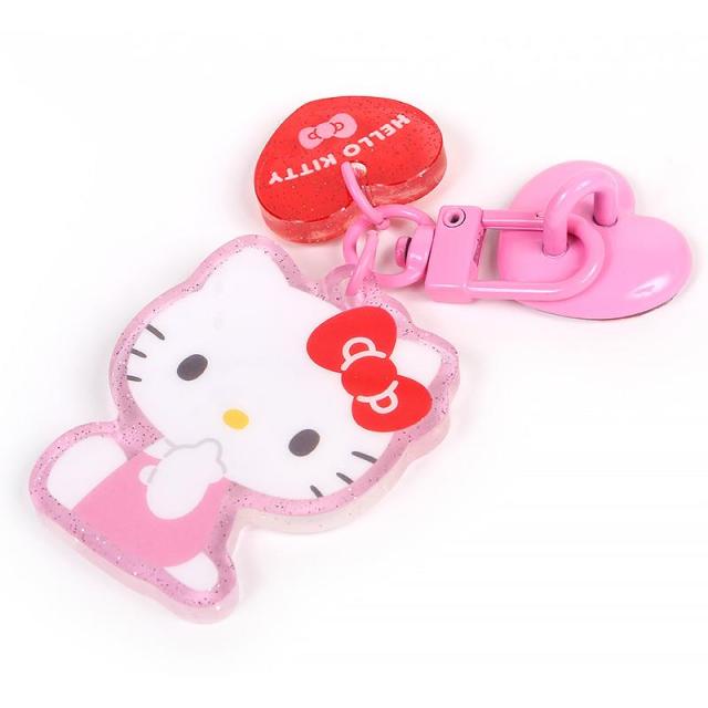 ハローキティ マスコット付きキーリングハンガー サンリオ