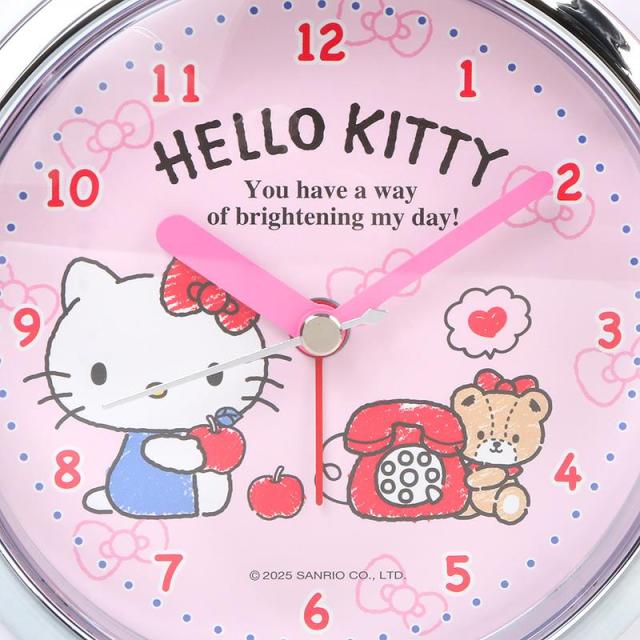ハローキティ 目覚まし時計 おしゃべり 卓上 置き時計 大人 レディース
