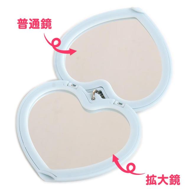 シナモロール ミラーマスコットキーホルダー コンパクトミラー