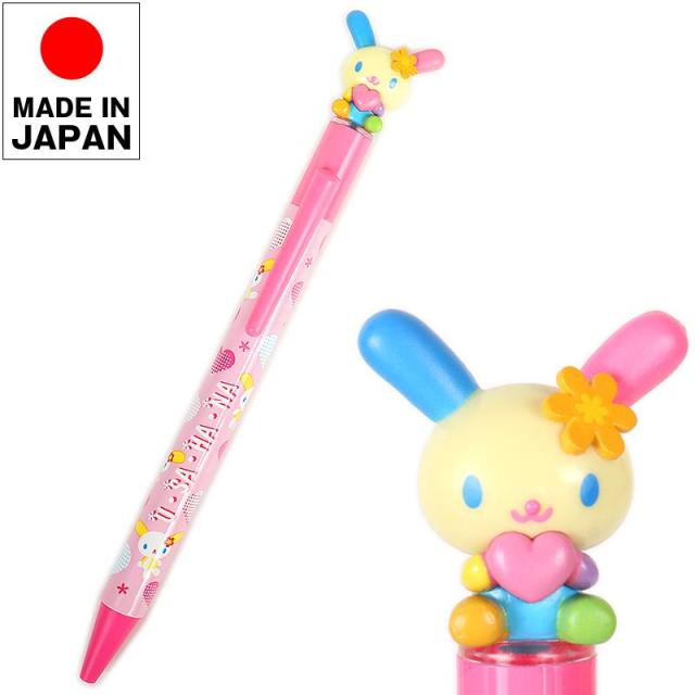 ウサハナ マスコット付きボールペン 日本製 モチーフ サンリオ sanrio