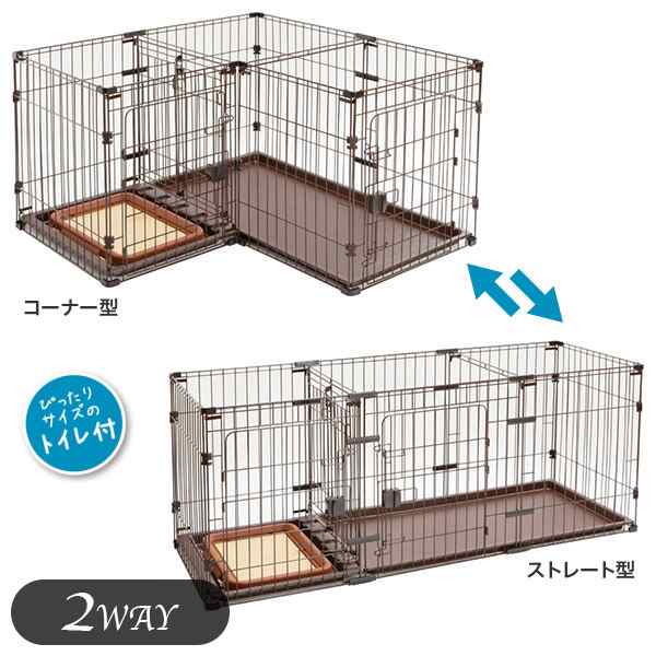 ペティオ トイレのしつけができる ドッグルームサークル 2way 小型犬用 中型犬用 ケージ Cc Sgh 同梱不可の通販はau Pay マーケット ペッツビレッジクロス